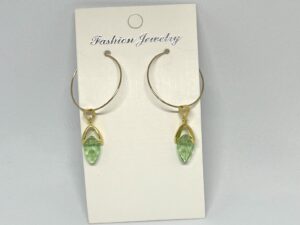 Ohrring Amulet Weinblatt